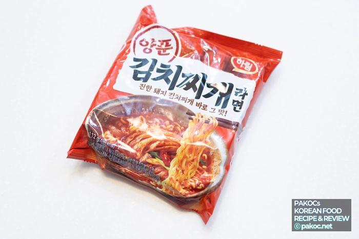 국물 맛 김치찌개 라면