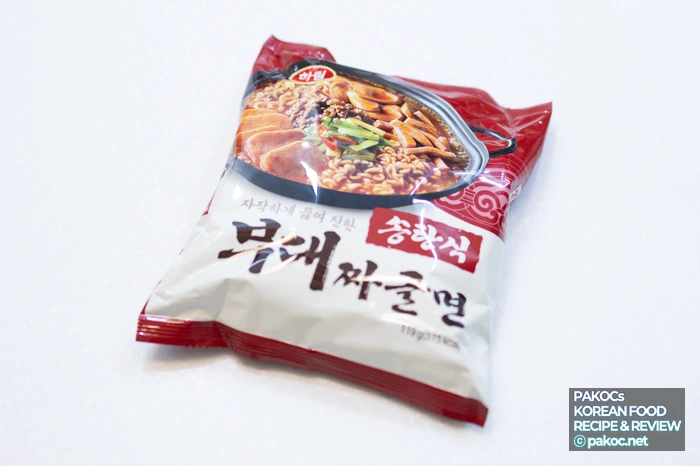 부대찌개 라면 열량 정보