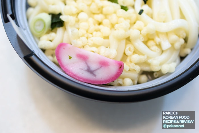 간편식 우동 맛 특징