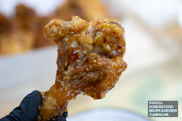 ヤンニョムチキン 食感レビュー 詳細