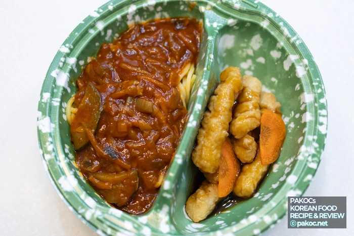 Convenience store food 특징 comparison