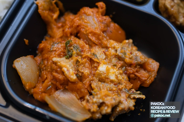 소시지 어묵볶음 반찬 구성