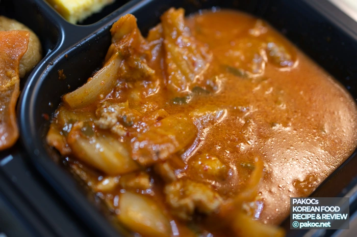 가격 대비 양 도시락 특징