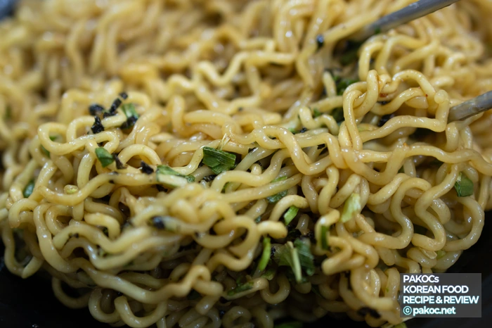 일상 간편식 마제소바 라면