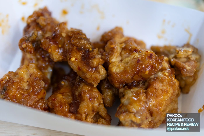 チキンレビュー スイートチリキング 味