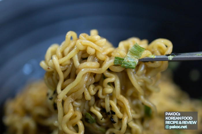 간장 비빔면 맛 비교