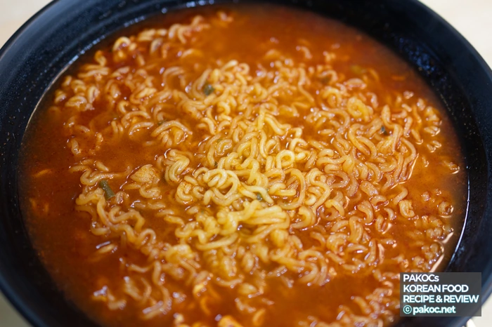 Visual Kimchi Stew Ramen Photo