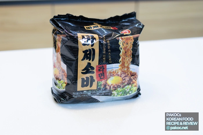 후첨 건더기 스프 구성