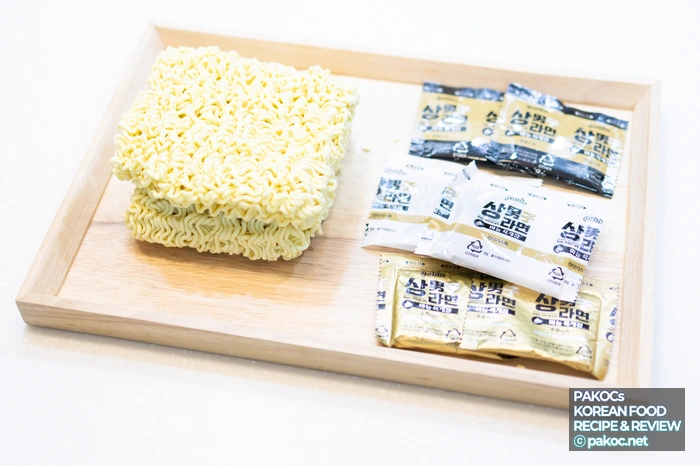 Paldo ramen contents