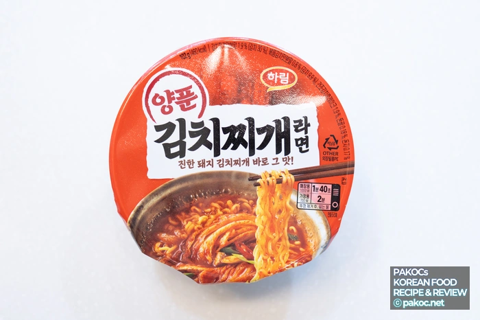 Yangpun Kimchi Jjigae cup ramen review