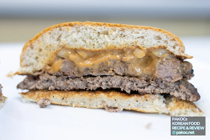 버거 재료 상세 정보