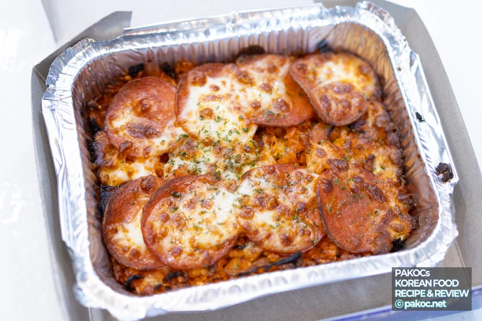 피클 제공 사이드 메뉴