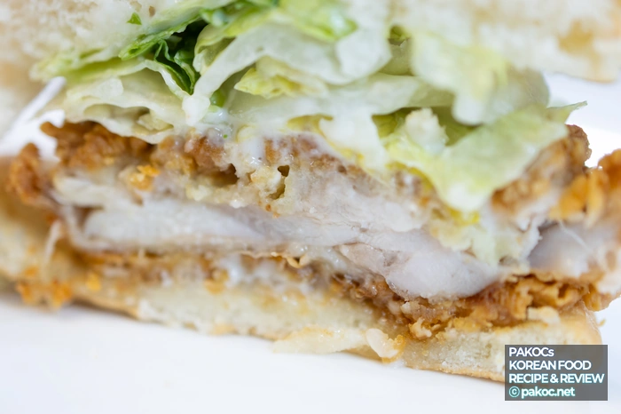 매운 파이어핫 버거 이미지