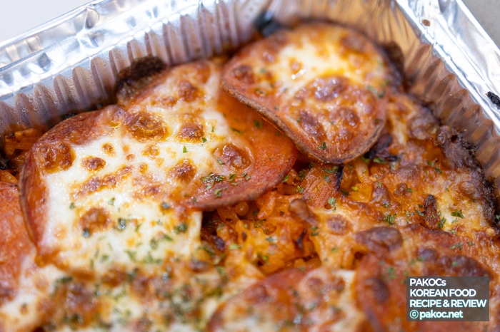 피자 구성이 헤비한 느낌