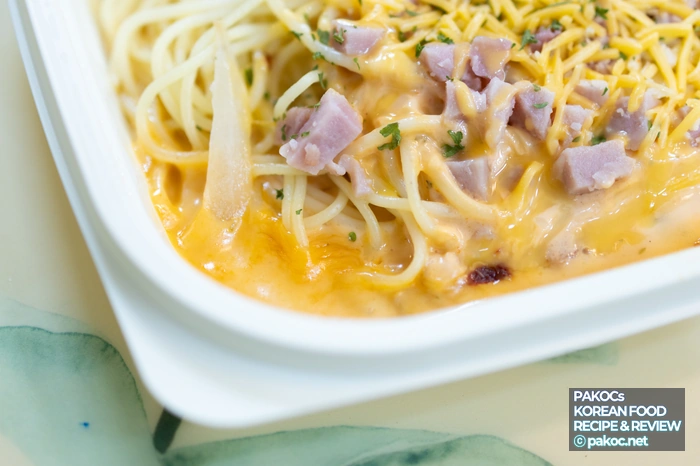 치즈 양 많은 파스타