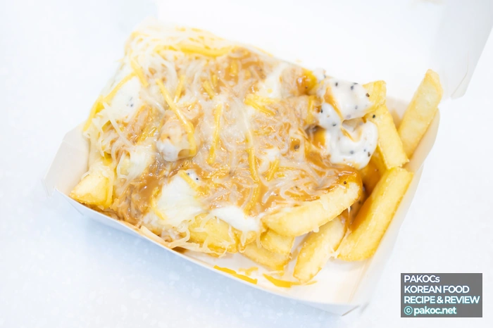 강한 후추 맛 먹는 느낌