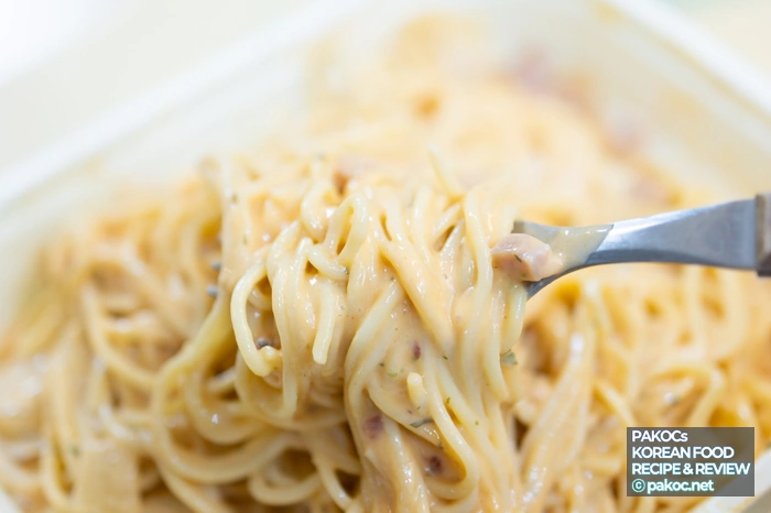 치즈 크림 파스타 리뷰 영상