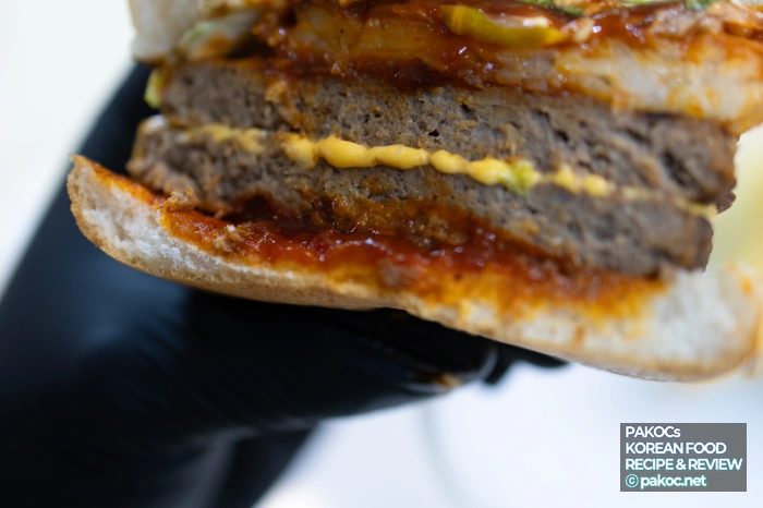 햄버거 먹는법 팁