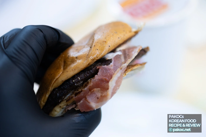 버거 체험 후기 작성