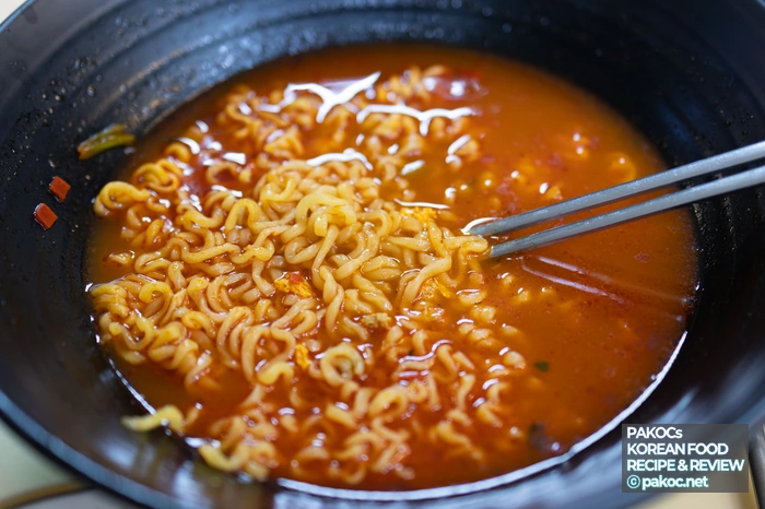 신라면 골드 향 비교