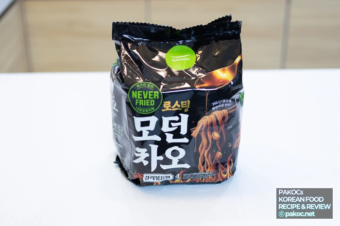 갈릭볶음면 조리 방법