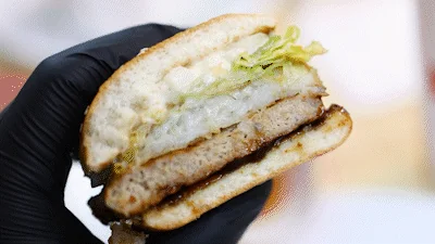 최신 맥도날드 행운버거 골드 스페셜