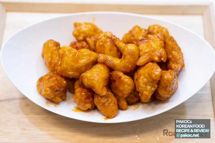 레몬크림 탕수육소스 이미지