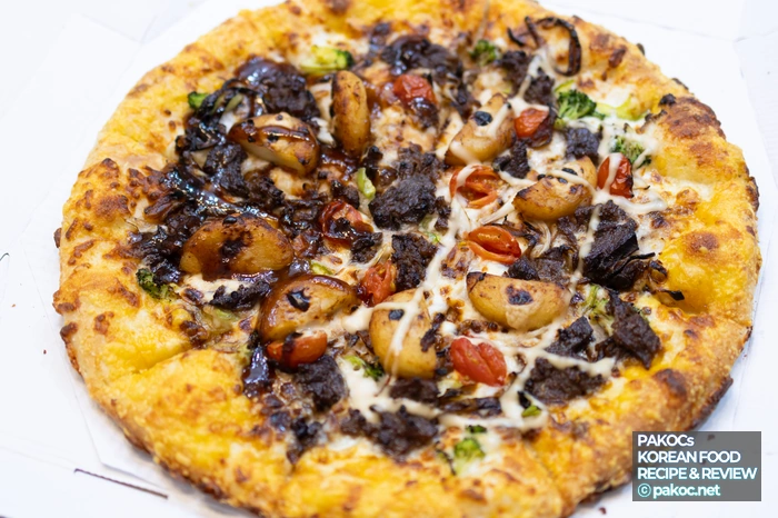 겨울 신메뉴 피자