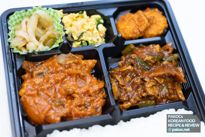 중화요리 두가지 맛 조화