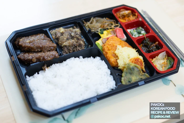 식사 대용으로 좋은 도시락