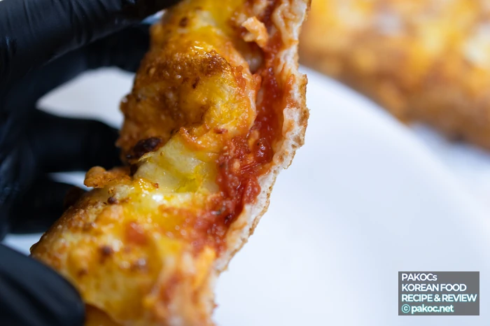 체다 치즈 비율 강조