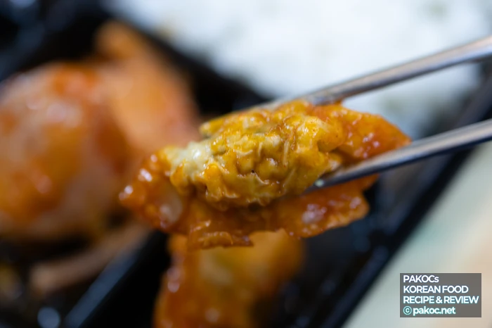 変化したおかず構成のレビュー