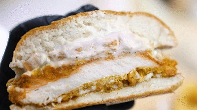 정통 치킨버거 조화로운 맛