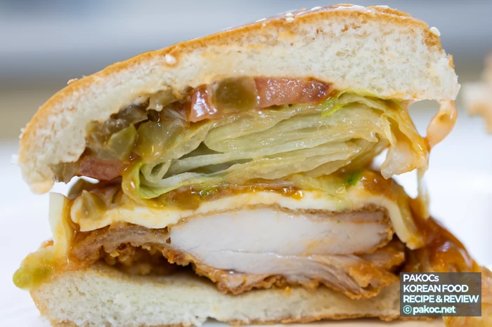 Descripción general de la composición de la hamburguesa