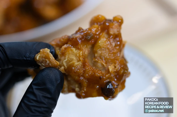 Comparison of sauce flavor intensity