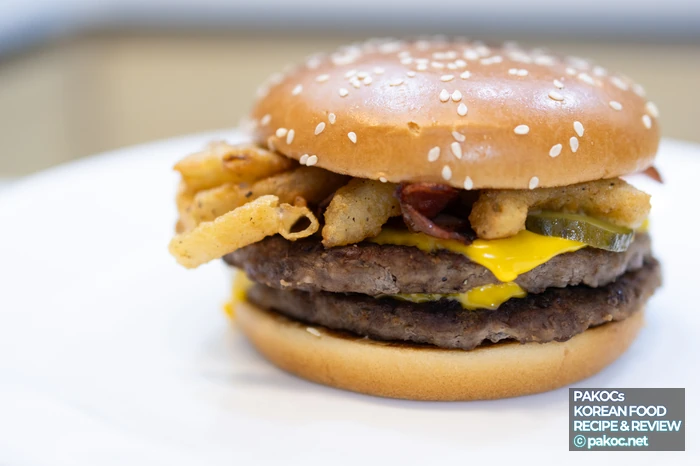 パティ2枚構成のメリット