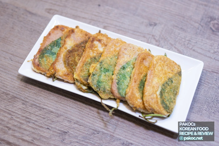 깻잎스팸전 조리과정 깻잎스팸전 조리과정