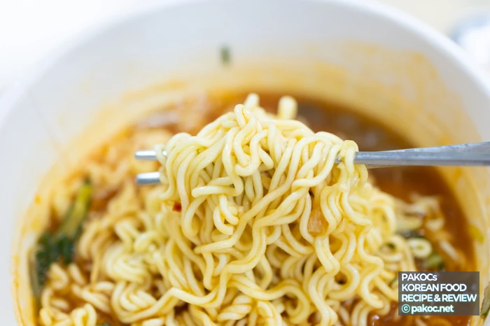 長ねぎユッケジャン麺のトレンド反映