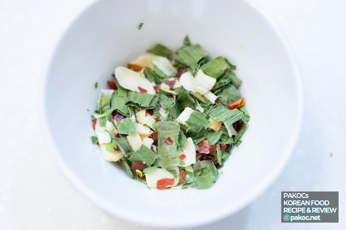 鶏カルグクスのヌルンジ炒飯レシピ