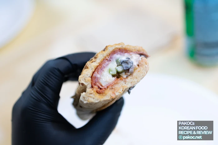 피자썹 조리과정 사진