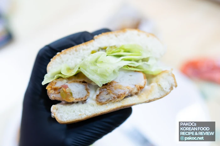 店内飲食での食感写真