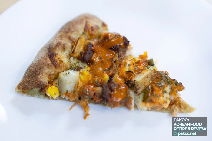 Información detallada de los ingredientes de la pizza