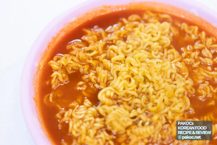 ラポッキの食感比較写真