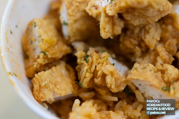 Volumen y composición del Toowoomba Kenchibap de KFC