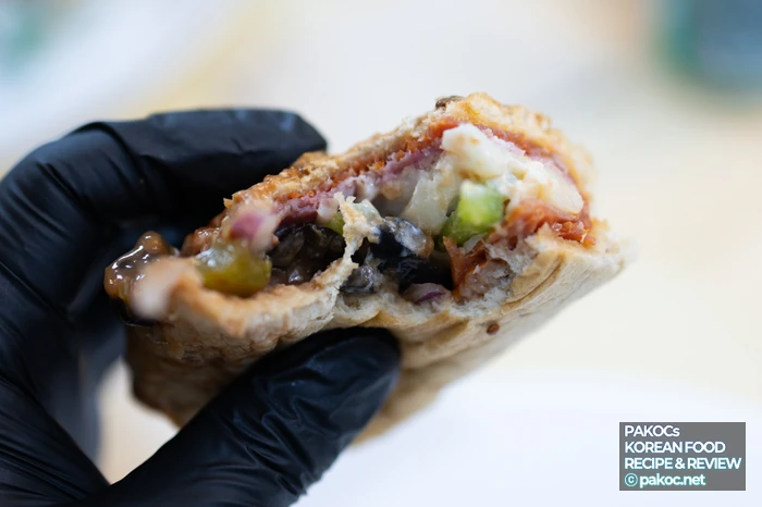 샌드위치 소스 조화 설명