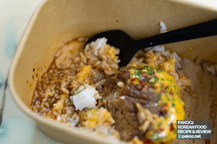 肉汁たっぷりのハンバーグパティ調理工程