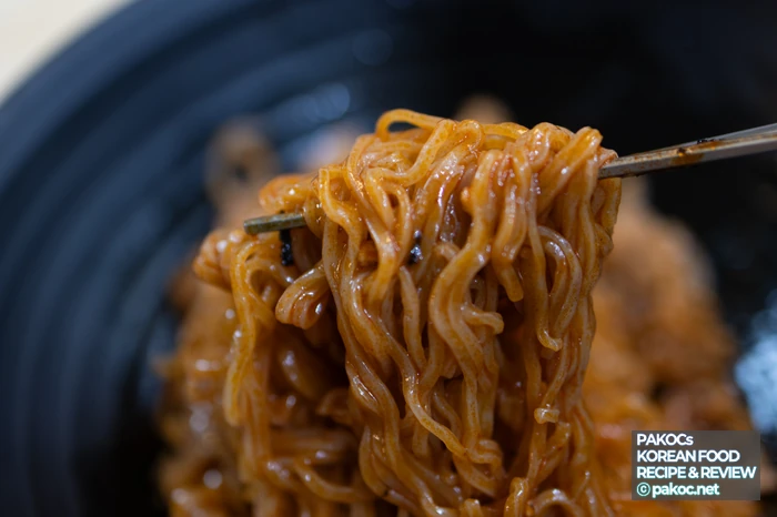 麺の食感比較写真