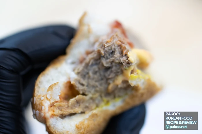 Reseña del sabor de una hamburguesa clásica