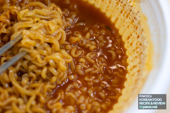 Rabokki sauce sweetness characteristic