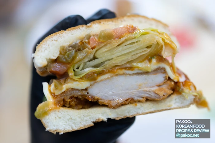 Reseña general de la textura de la hamburguesa